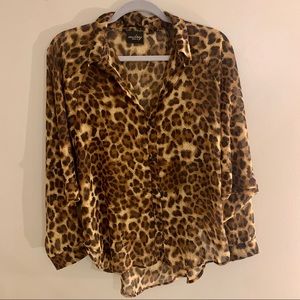 Cheetah Print Top